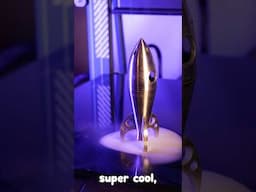 3D Printed stainless steel rocket incense holder PCBWay