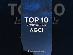 Coldwell Banker | 2024 Year-End Awards | Top 10 Individual Agent Honors By AGCI