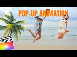 POP- UP Animation with FREE PLUGIN | Final Cut Pro X Tutorial In Hindi | Avedesh Verma