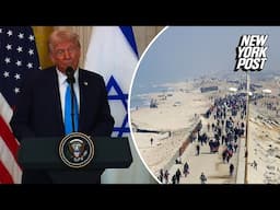 Trump says ‘US will take over the Gaza Strip’ — after relocating ‘all’ Palestinians