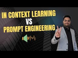 In context learning vs Prompt Engineering | In context learning in LLM | Prompt engineering tutorial