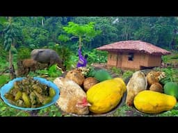 Buhay Probinsya Pag Luluto Ng Ginataang Native Na Manok| Binatang Pinoy