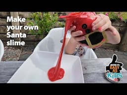 Make your own Santa slime | Mitre 10 Easy As Kids DIY