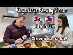 Making Dinner Together | Sinigang Na Isda | Pesto Pasta kay Mister| British Filipina Life in UK