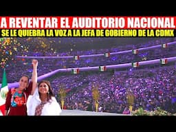 🫢MIRA:A REVENTAR EL AUDITORIO DE LA CDMX, CLARA BRUGADA SE LE QUIEBRA LA VOZ AL DAR ESTE DISCURSO