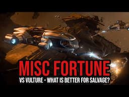 Star Citizen MISC Fortune Tour - New Automated Solo Salvage Ship