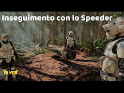 Inseguimento con lo Speeder su Endor