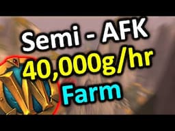 WoW One Button Gold Farm 40,000 Gold Per Hour