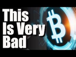 Something Is INCREDIBLY Wrong With Bitcoin THESE PRICE LEVELS ARE UNSUSTAINABLE We Need To Act FAST