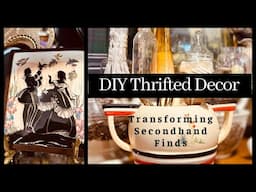 Thrift Store to Budget Friendly Decor [ How To Transform Your Finds] #vintage #diy #decor #budget