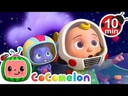 JJ And Mimi's Space Adventure! | CoComelon Animal Time | Moonbug Kids - Farm Animals