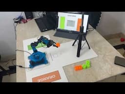 Robot Arm with Computer Vision Demo