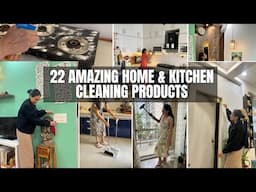 22 Tried & Tested Home & kitchen Cleaning Products from AMAZON 2024 | 22 Best Home Hacks from 2024