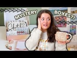 What Happened? Sickness, Making Art, & MYSTERY BOXES?!