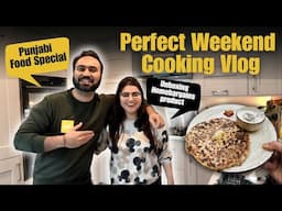 Special Cooking Vlog | Home Made Punjabi Food in UK | Indian Youtuber In England