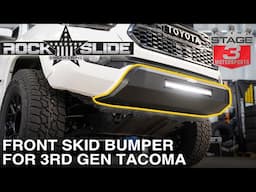 Rock Slide Engineering Front Bumper Skid Install | 2016-2023 Tacoma Off-Road Protection Upgrade