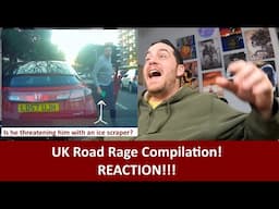 American Reacts UK Road Rage Caught On Dashcam Compilation REACTION