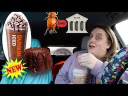 This Place Might Have Termites.... // Trying New Dunkin Drinks!