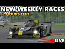 57 Hours Of New Weekly Races On iRacing....