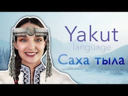 About the Yakut/Sakha language