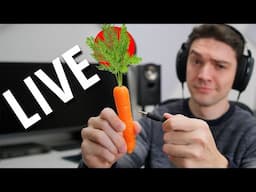 LIVE: Testing audiophile vegetables and more!