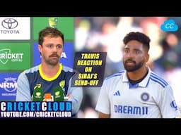 Travis Head's Reaction on Mohammed Siraj's send-off | INDvAUS 2024 !!