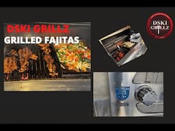 Grilled Beef and Chicken Fajitas on the Hybird American Muscle Grill  4K