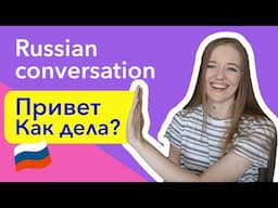 Basic Russian language conversation for beginners and intermediate