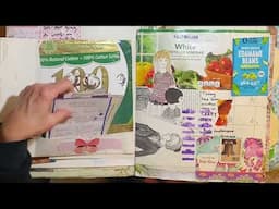 WORKING IN THE TRASH JOURNAL — How to use a junk journal