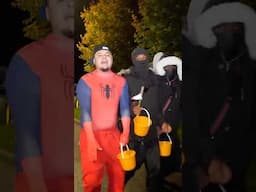 Roadmen go Trick or Treating