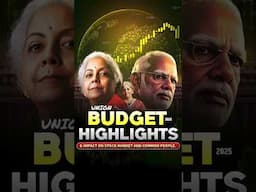 Budget 2025 Highlights | Impact on Stock Market & Common People