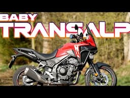 2024 Honda NX500 ride and review - Baby Transalp!