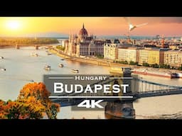 Budapest , Hungary 🇭🇺 - by drone [4K]