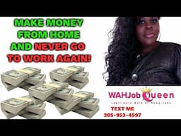 HOW TO MAKE MONEY ONLINE | MAKE MONEY FROM HOME AND NEVER GO TO WORK AGAIN!