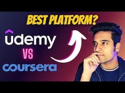 UDEMY or COURSERA 🤔 ? Best ONLINE PLATFORM for EDUCATION