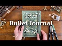 2025 BULLET JOURNAL SET UP!🌿 Easy, functional, & pretty spreads✨