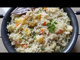 Vegetable pulao recipe | Simple veg pulao recipe.