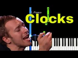 Clocks Coldplay EASY Piano Tutorial