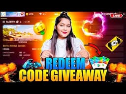 FREE FIRE LIVE CUSTOM ROOM GIVEAWAY | FF LIVE TEAMCODE GIVEAWAY | FF LIVE GIVEAWAY CUTE GILR FF LIVE