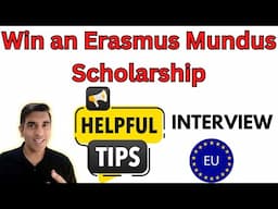 Interview Tips That Can Win You An Erasmus Mundus Scholarship