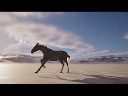 Unreal Engine Horse Animations - Root Motion And Hair Simulation