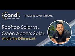 Rooftop Solar vs Open Access