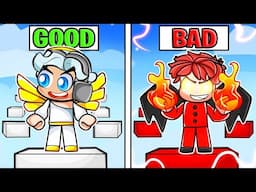 GOOD vs BAD Obby in Roblox!