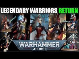 Guess Who's BACK... More Aeldari LOVE! Warhammer 40k Harlequins, Ynnari, & Phoenix Lords #new40k