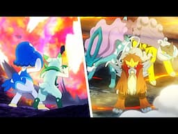 Liko VS Entei - Pokemon Horizons Episode 78 AMV