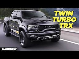 1200hp daily driven twin charged Ram TRX