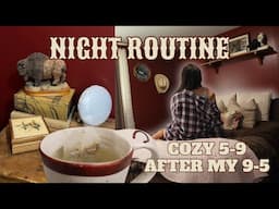 After Work Evening Routine - My 5-9 Night Routine After the 9-5 (slow + cozy evening)