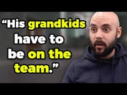 “Pastor forced me to let his grandkids on the team!”