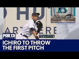 Ichiro to throw first pitch on Mariners' Opening Day