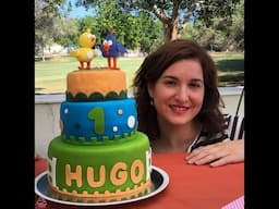 Tarta cumple Hugo. Fondant